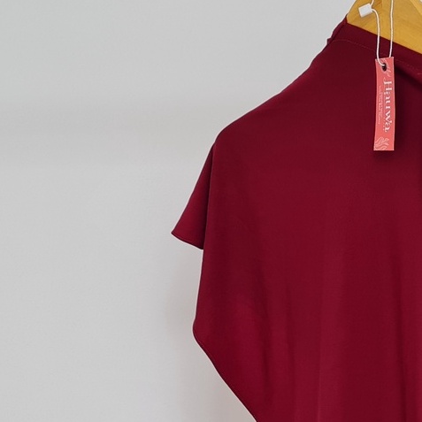 Hilbab syria jersey super sporty and dailly-promo maroon