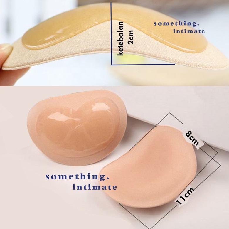 Waterproof Bikini Pushup Bra Pads untuk Berenang / Cup Tambahan Busa Bh Tempel Tahan Air Breast Spon