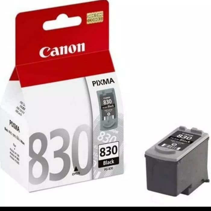 Tinta Canon Catridge PG 830 Black For Printer  IP1880,IP1980MP476, MP198, MX308