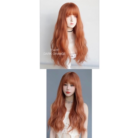 T342F full wig korean style mermaid wave 70 cm