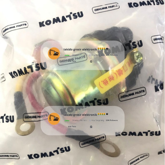 RELAY STARTING MOTOR KOMATSU PC-200-8 PN 600-815-2170 600 815 2170 KOMATSU OEM