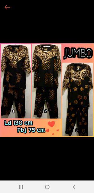 Babydoll Jumbo Batik Pekalongan Modis Kekinian
