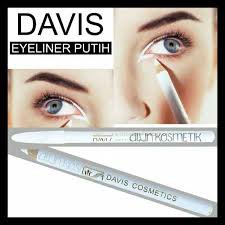 Pensil Alis Davis Putih- Eyeliner Davis Putih