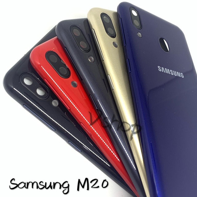 BACKDOOR - BACK CASING - HOUSING FOR SAMSUNG M20 - M205 TUTUPAN BATERAI