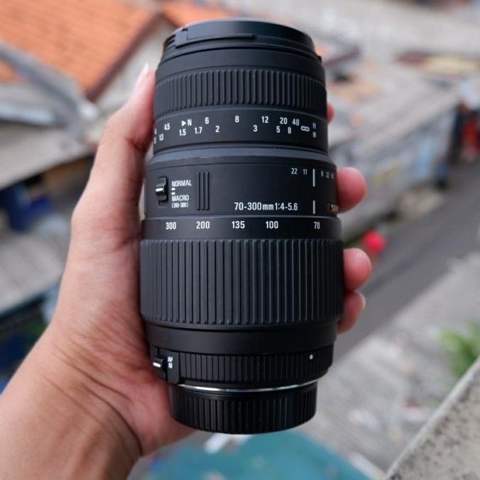 Lensa tele sigma 70-300 for nikon