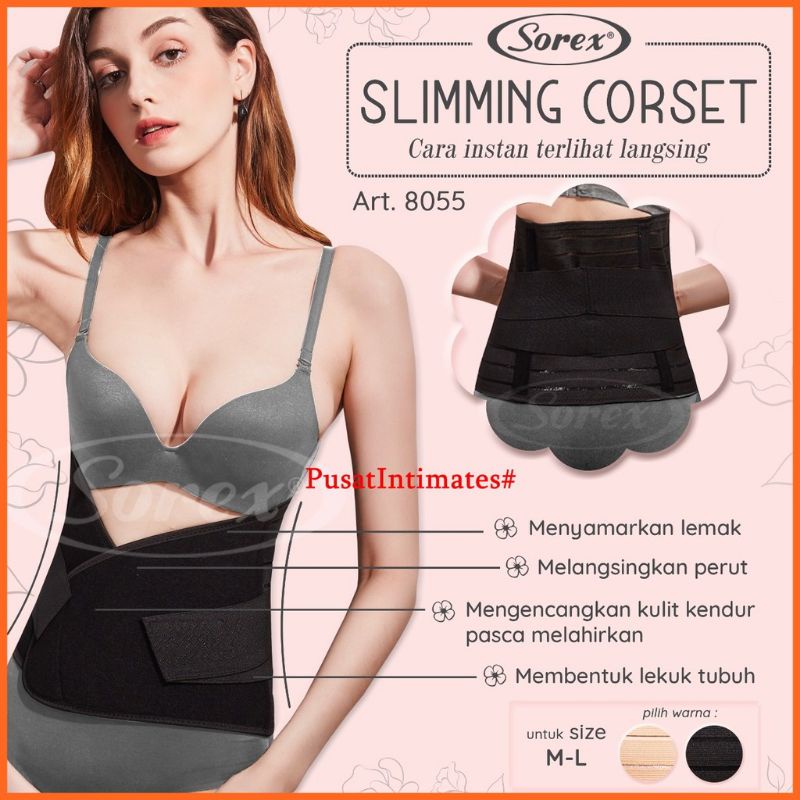 Sorex 8055 8056 8052 1052 Slimming Korset Stagen Korset Pelangsing Pasca Melahirkan