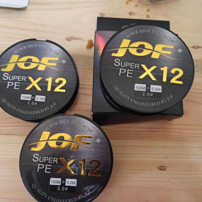 TALI BRAID PE X12 JOF 100M BERKUALITAS