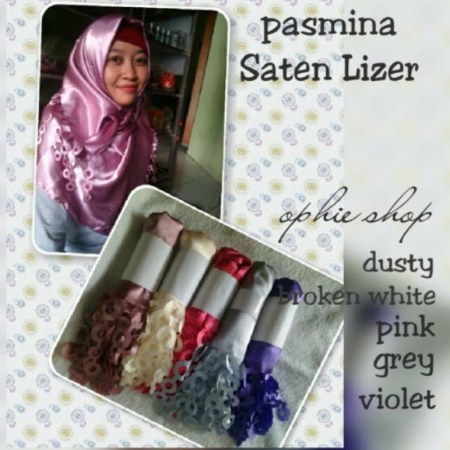 Pasmina Saten Lizer