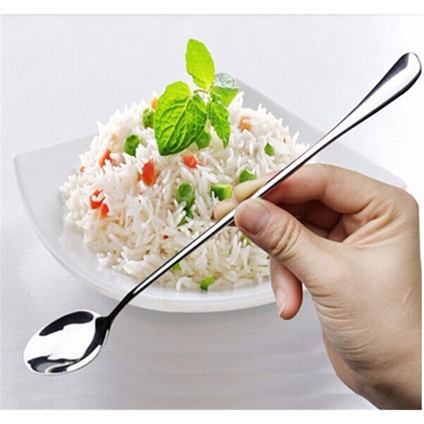 Sendok Teh Gagang Panjang Long Handled Tea Spoon Stainless - RR-11