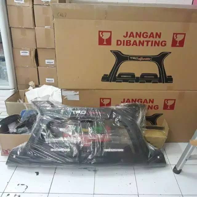 Bumper depan model tanduk x trd Sportivo untuk avanza veloz th 2012-2019