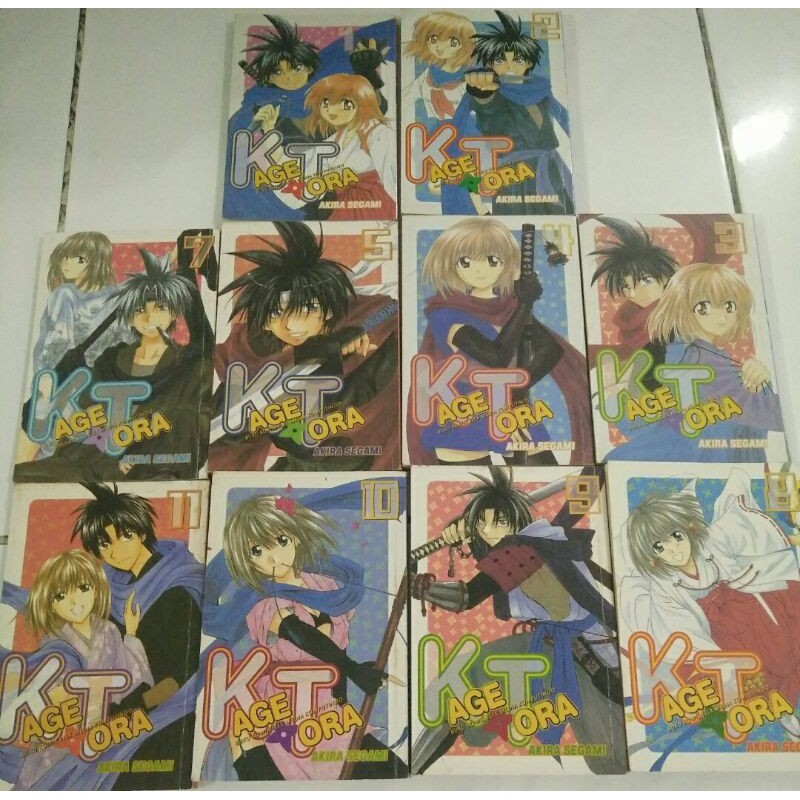 komik Kagetora, komik dewasa, 1 set