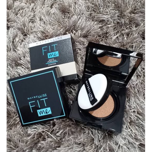 Maybelline Fit Me Matte &amp; Poreless Cushion / Bedak Cushion Maybelline Fit Me