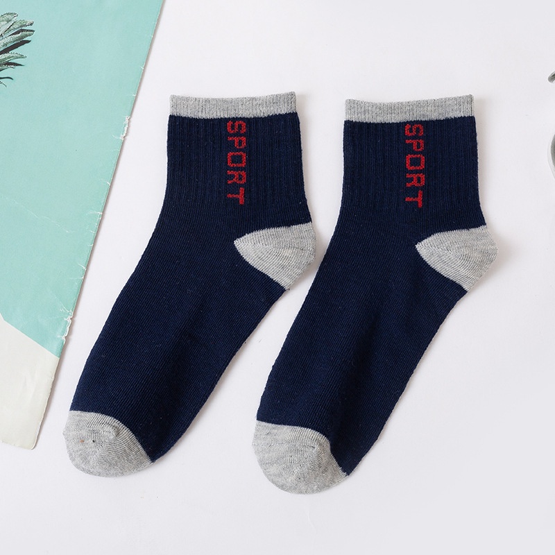 ✅COD [BBS] Kaki Motif Sport Kaoskaki Fashion Korea Unisex Sock Import