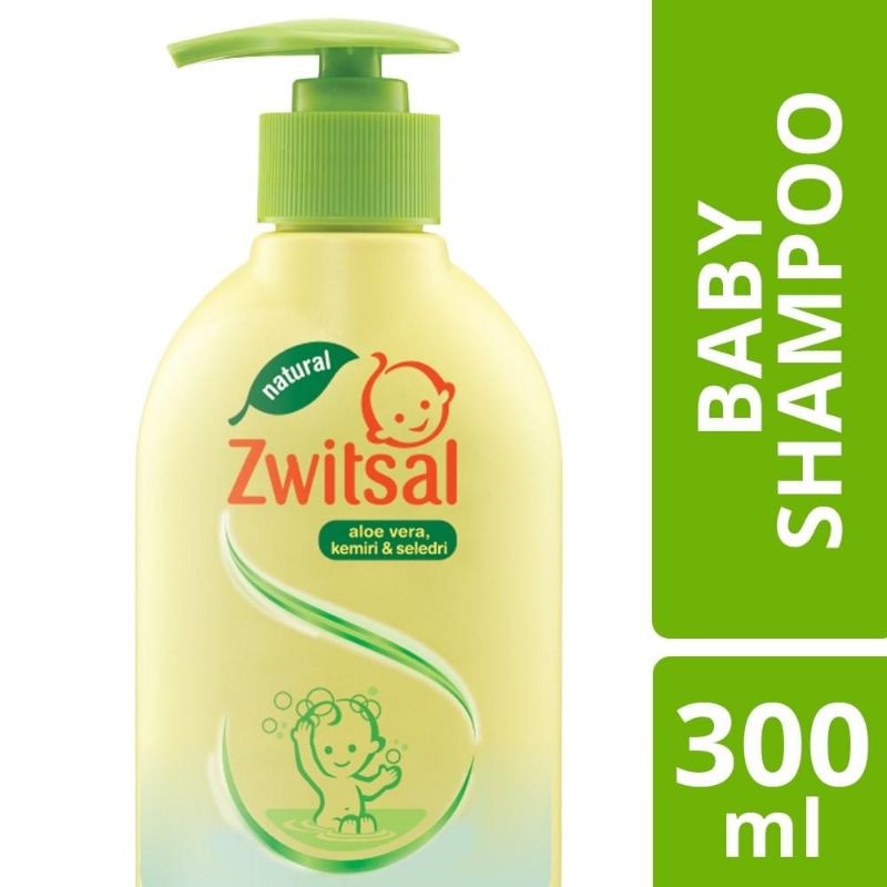 zwitsal shampoo pump 300ml / shampoo switzal 300ml pump