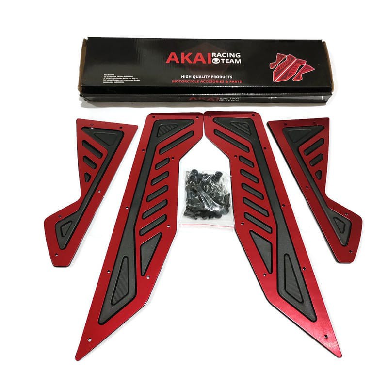 Bordes Nmax Karpet Nmax Old Pijakan Kaki Nmax 2015-2019 Merk Akai Racing Original