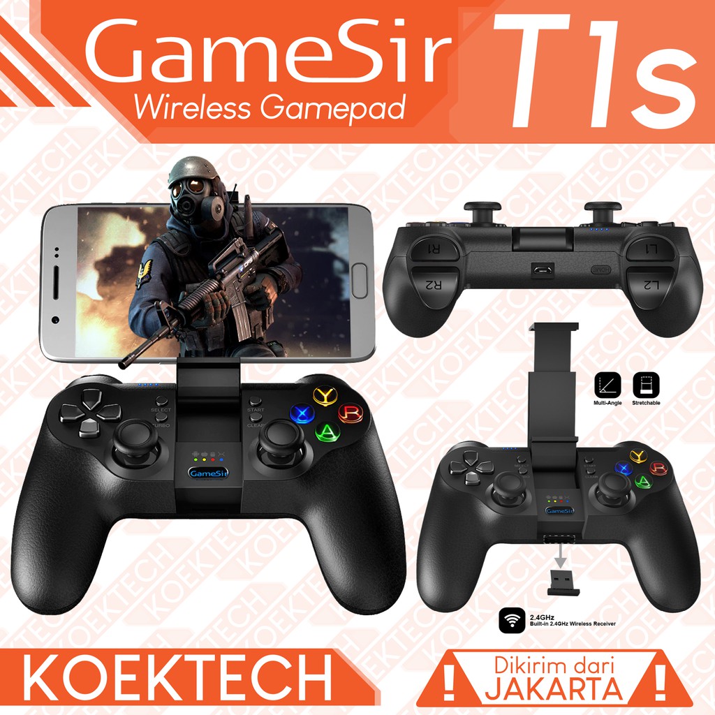 gamesir t1s bluetooth wireless gaming controller gamepad for android windows vr tv box