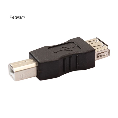 Adapter Konektor Konverter Mini Usb Tipe A Female Ke Usb Tipe B Male Warna Hitam