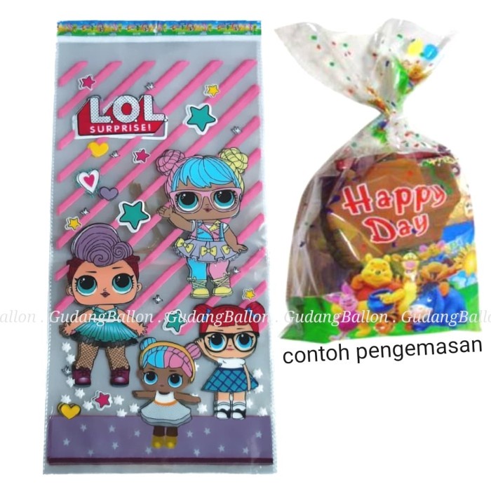 

Plastik Snack Ulang Tahun LOL Surprise / Plastik LOL Surprise / Snack