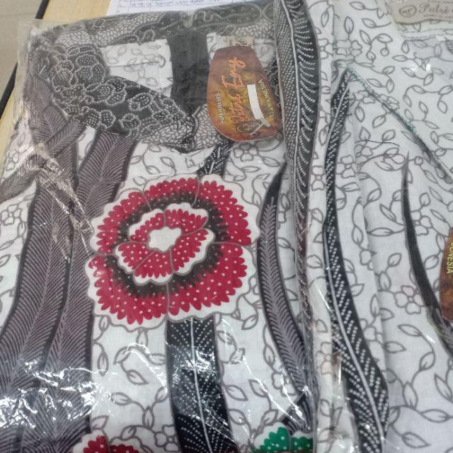 Couple (sarimbit) Gamis Etnik Motif Batik Tiara Serut Cantik Murah Dijual Terpisah