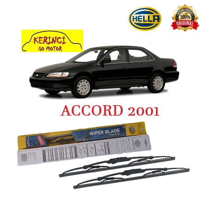 WIPER HONDA ACCORD 2001 HELLA PREMIUM 22&quot; &amp; 20&quot; - WIPER HELLA SET