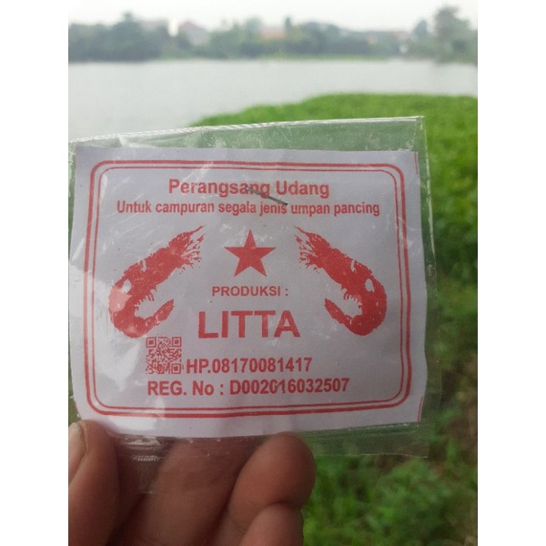 Umpan | Peransang udang litta ( Umpan ikan mas)