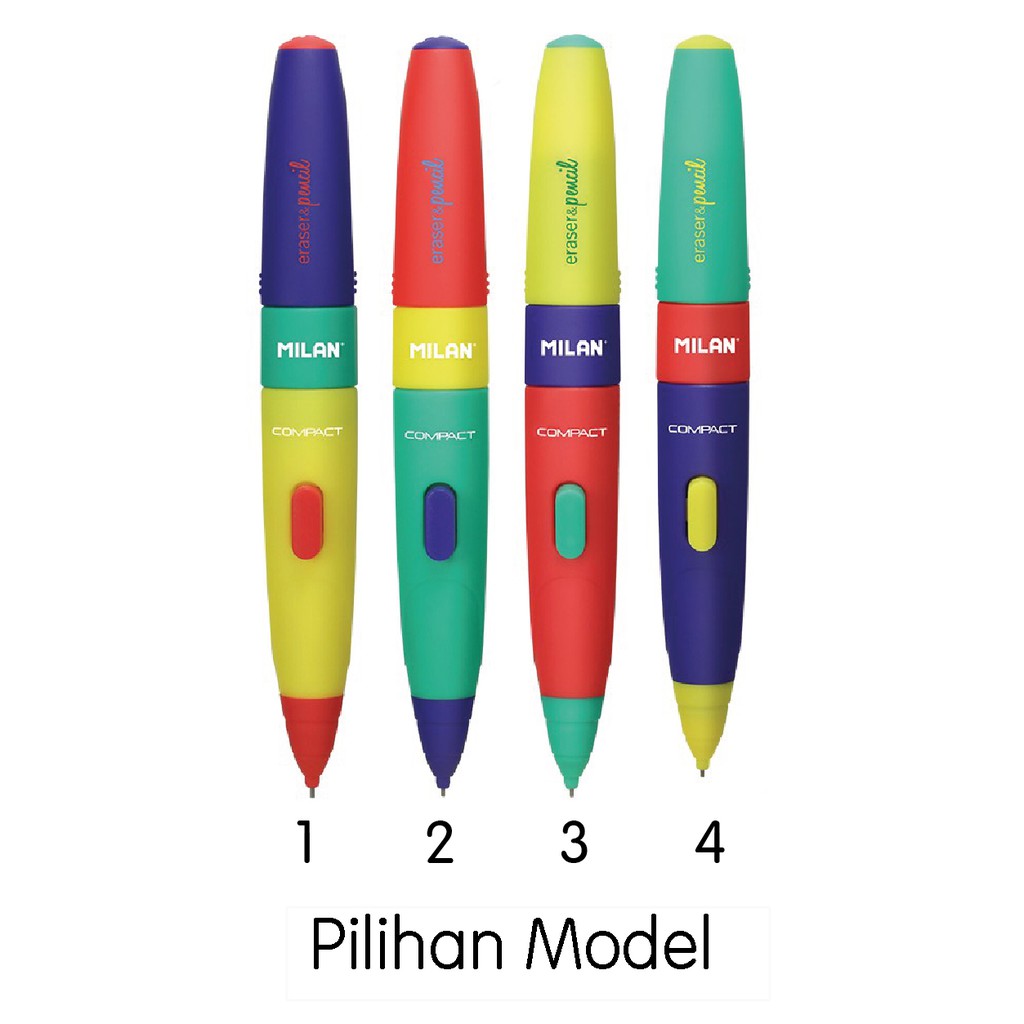 

[BMS Makassar] Milan Mechanical Pencils Compact Mix 0.7 mm (1 Pcs) #1850209