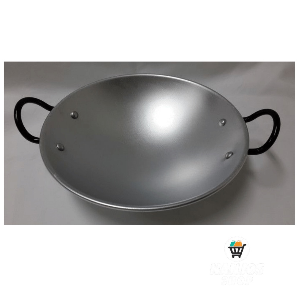 Bima Wajan Kuali Wok Alumunium Premium Pan 26 cm SUS 304 AL083