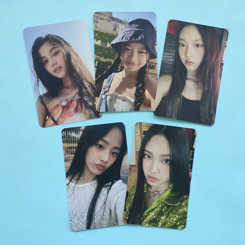 5pcs /set NJ photocards collection card Postcard Kartu Kecil In Stock New Arrival LY