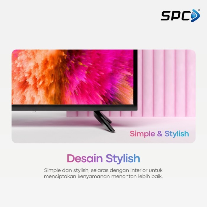 LED SMART TV SPC ST32 32 Inch HD HDMI - SPC Smart TV Android 9.0