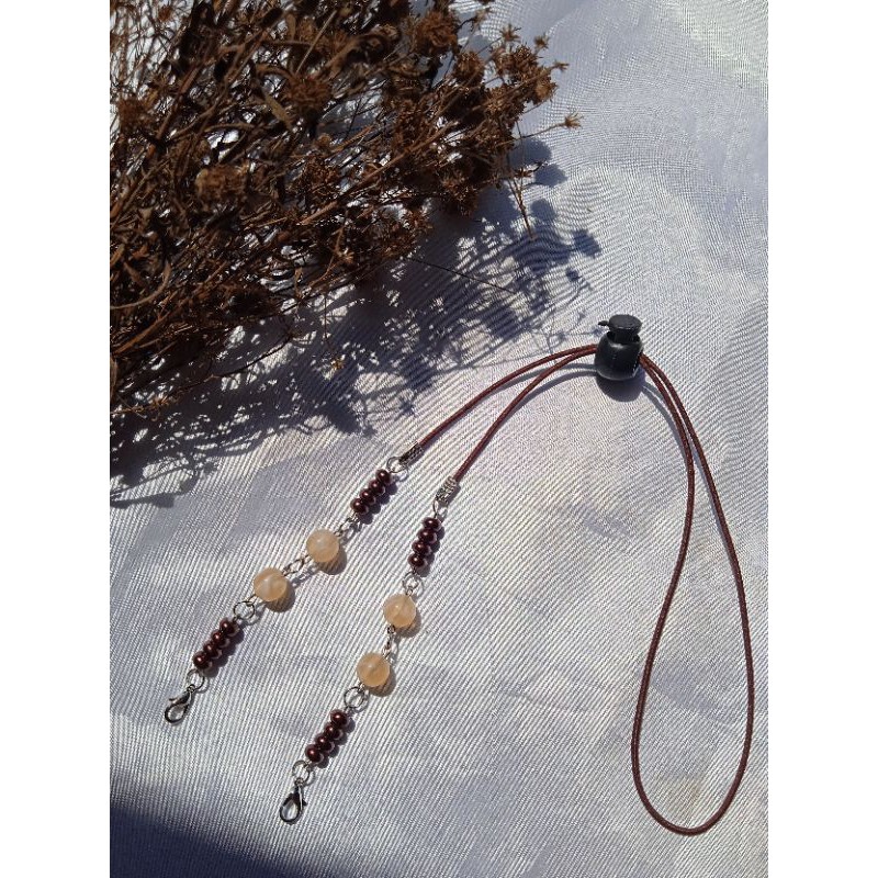 Kalung Masker / Strap Masker / Strap Konektor | Bahan Tali