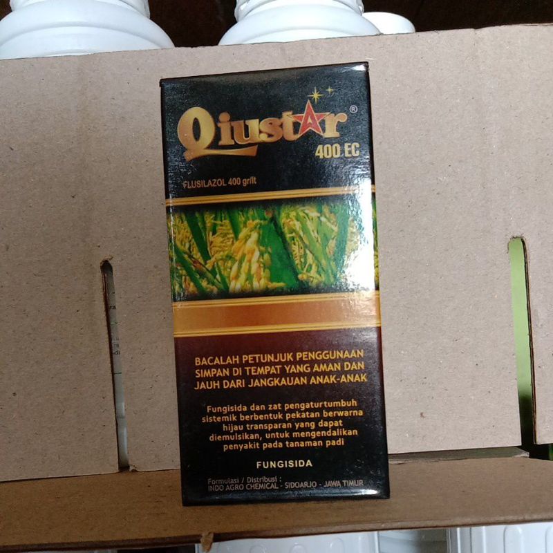 QIUSTAR 400 EC( FLUSILAZOL) FUNGISIDA DAN ZAT PENGATUR TUMBUH STOK TERBATAS