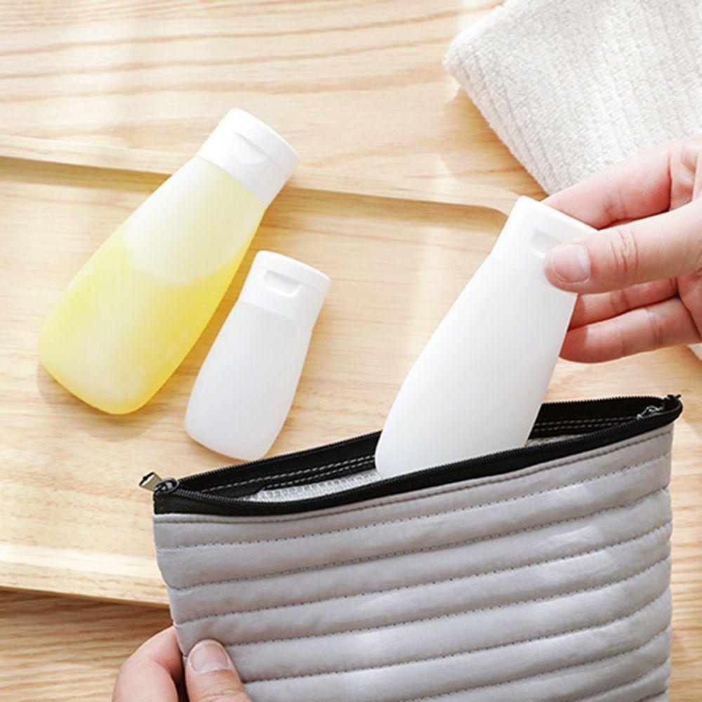 POPULAR Populer Botol Isi Ulang Plastik Baru Kosong Travel Size Tempat Shampoo Botol Mini