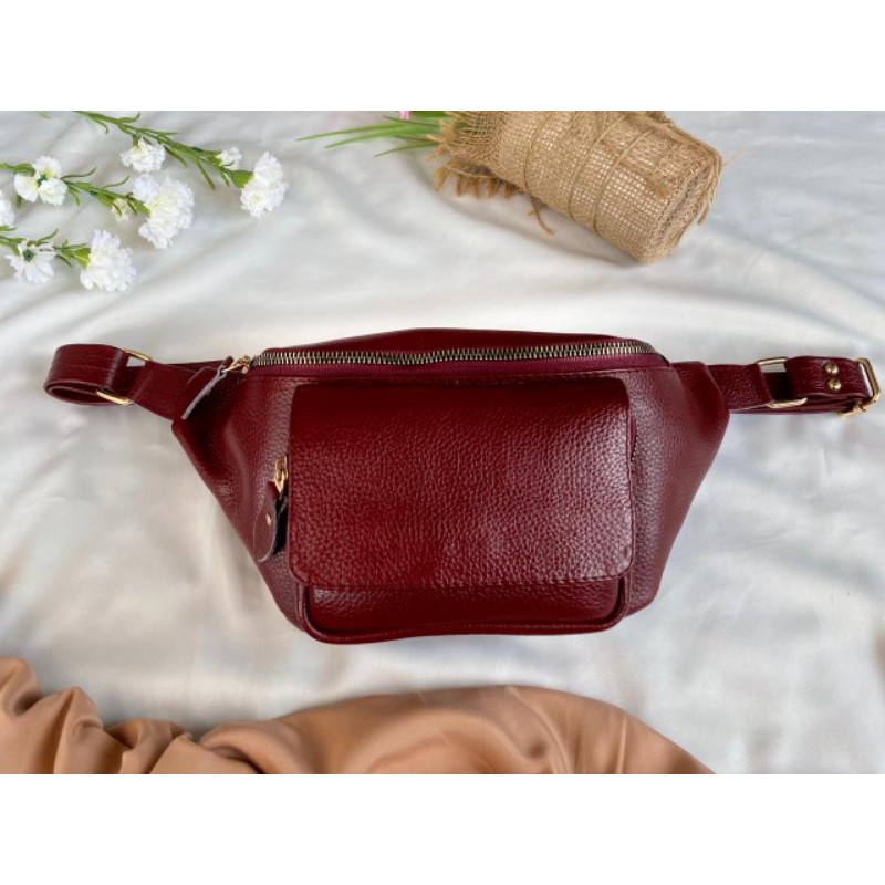 TAS WB ORIGINAL KULIT SAPI PAPIRUT GARUT