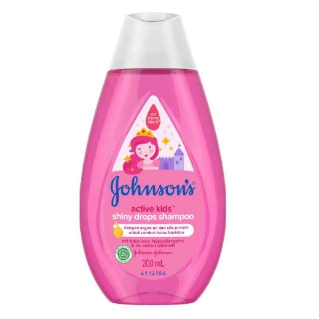 JOHNSON'S Active Kids Shiny Drops Shampoo / Conditioner - 200ml