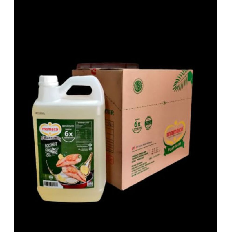 

Minyak Goreng Kelapa "Mamaco" 5 Liter ( isi 4 pcs / 1 dus / 1 karton)