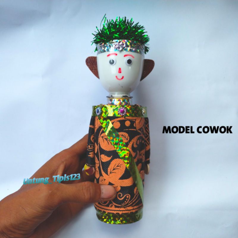 Mainan Boneka ondel-ondel khas betawi mainan anak tradisional Sepasang Mainan jadul