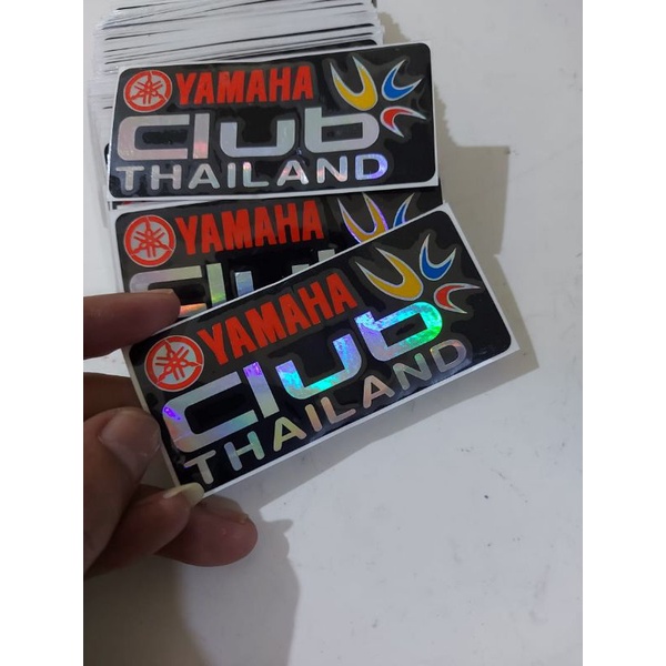 STICKER stiker CLUB THAILAND cutting