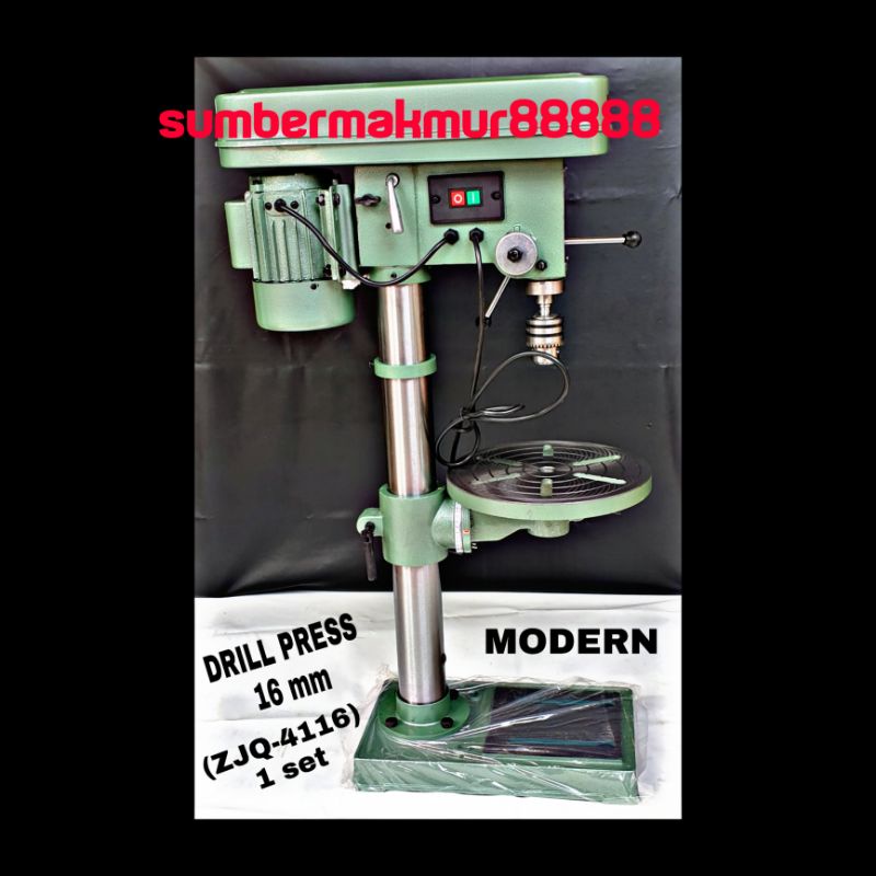 Mesin Bor Duduk 16 mm Modern