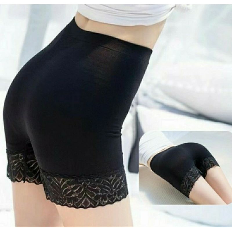 BODY FIT SHAPER SLIMMING PANTS CELANA KORSET PENGECIL PERUT DAN PAHA