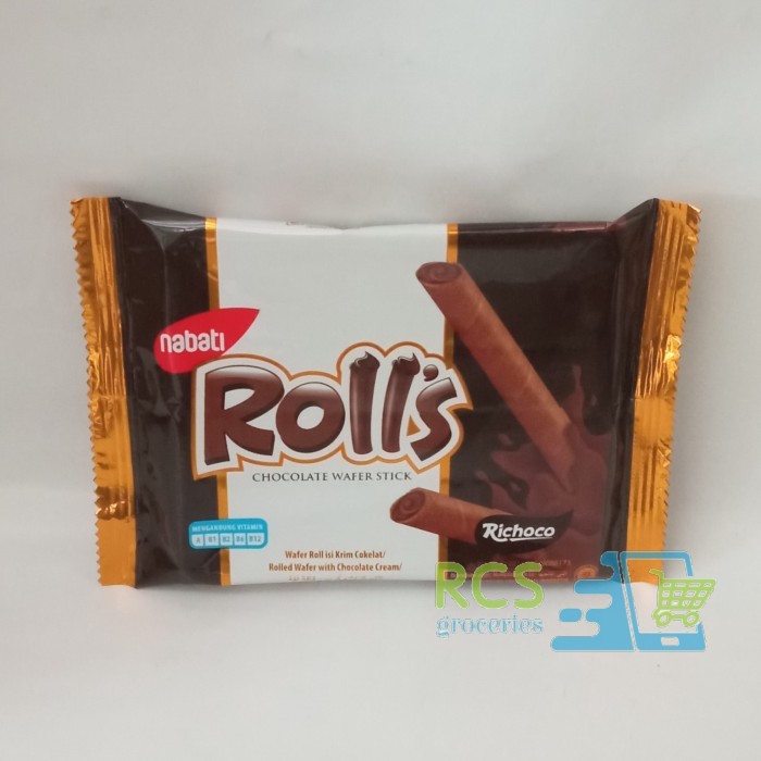 

Nabati Rolls Kemasan 2000 rasa Coklat