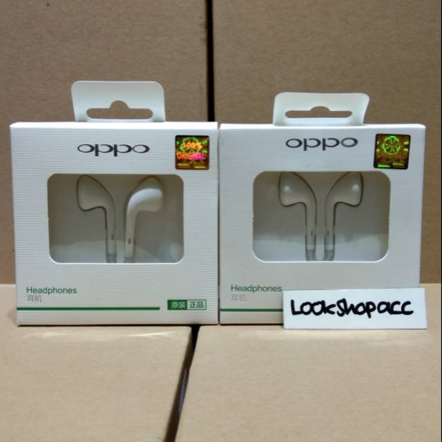 Earphone Oppo Original / Handsfree Oppo / Earbuds