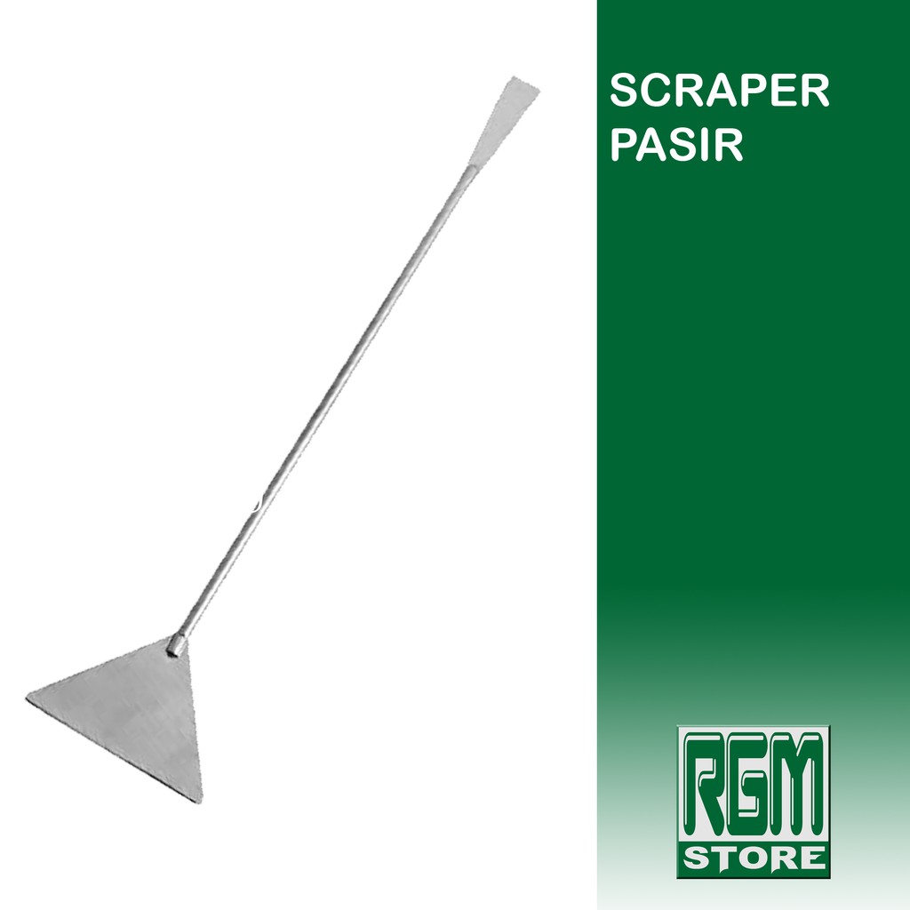 SAND SCRAPER STAINLESS STEEL scaper skaper skreper pasir aquascape