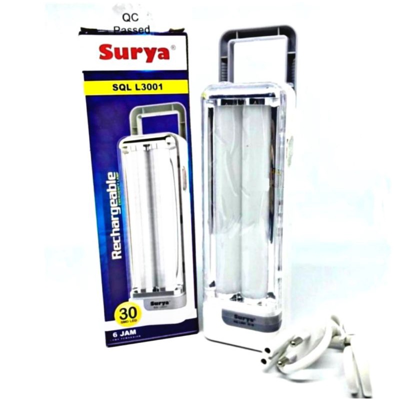 Emergency Lamp SURYA SQL L3001 / Lampu Emergency / Senter / Lampu Darurat