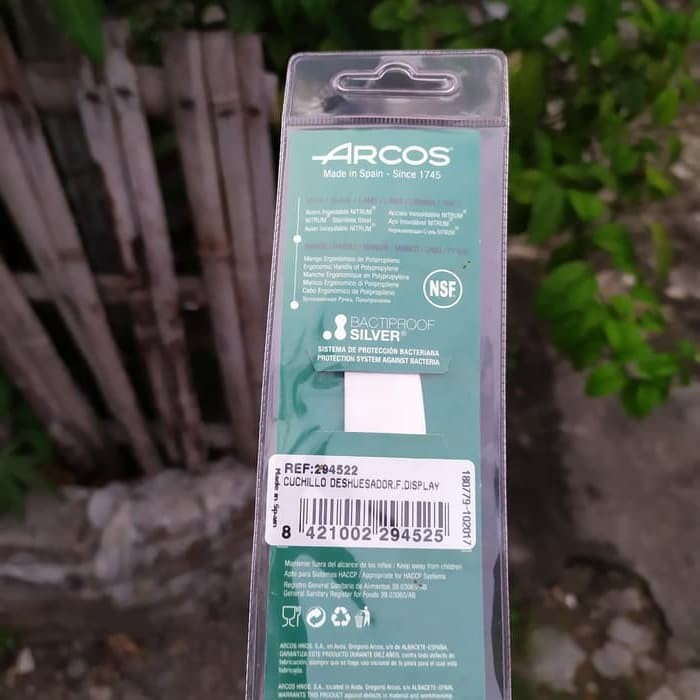 ID PISAU SEMBELIH 15 CM ARCOS BUTCHER KNIFE 294522 RED ORIGINAL SPANYOL