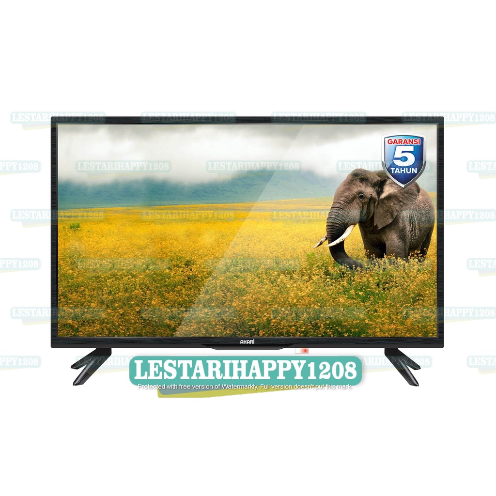TV LED tv led akari 32v90 32 inch garansi panel 5 tahun