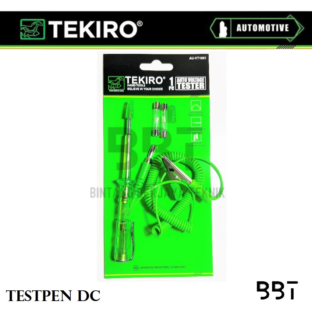 Testpen DC Tekiro Tespen DC / Auto Voltage Tester / Testpen aki 24Volt