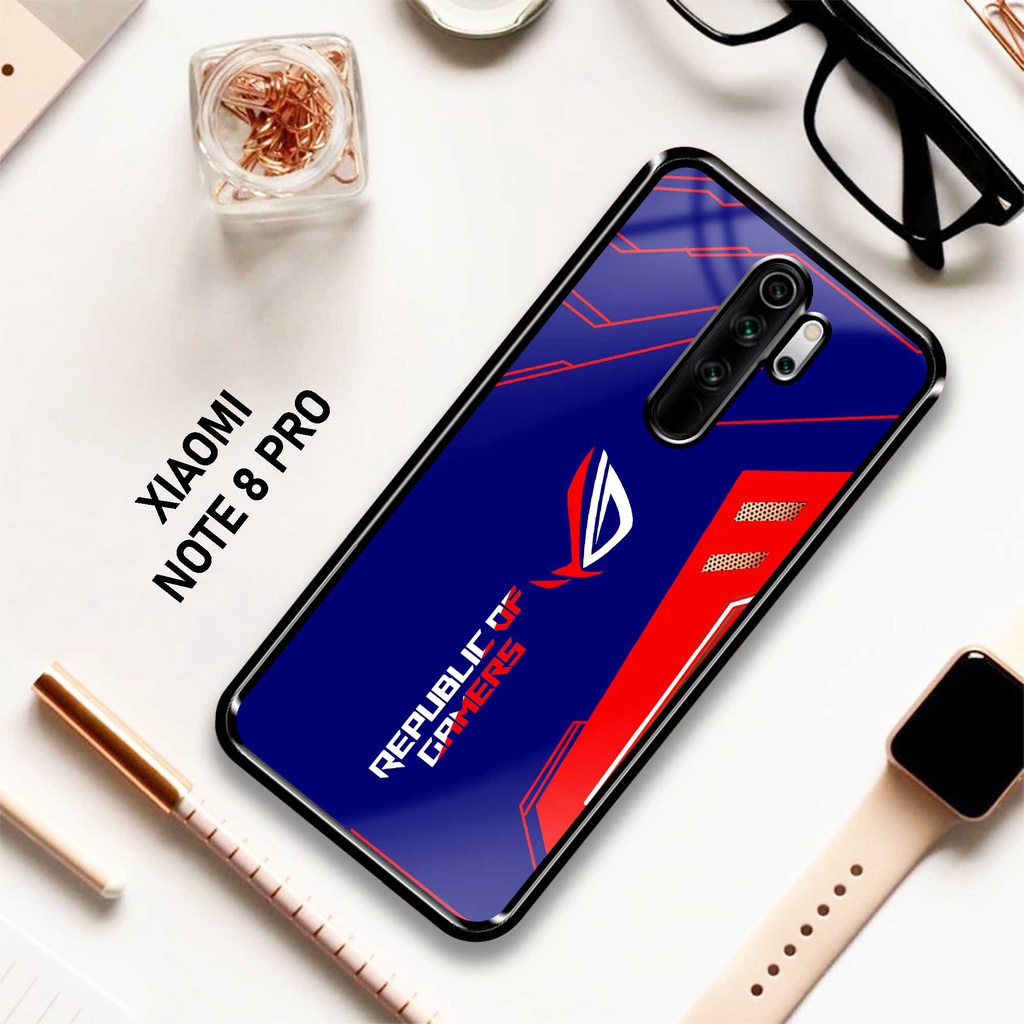 Sukses Case XIAOMI REDMI NOTE 8 PRO - Hardcase 2D Glossy Redmi note 8 pro - Silikon Hp Xiaomi Redmi 