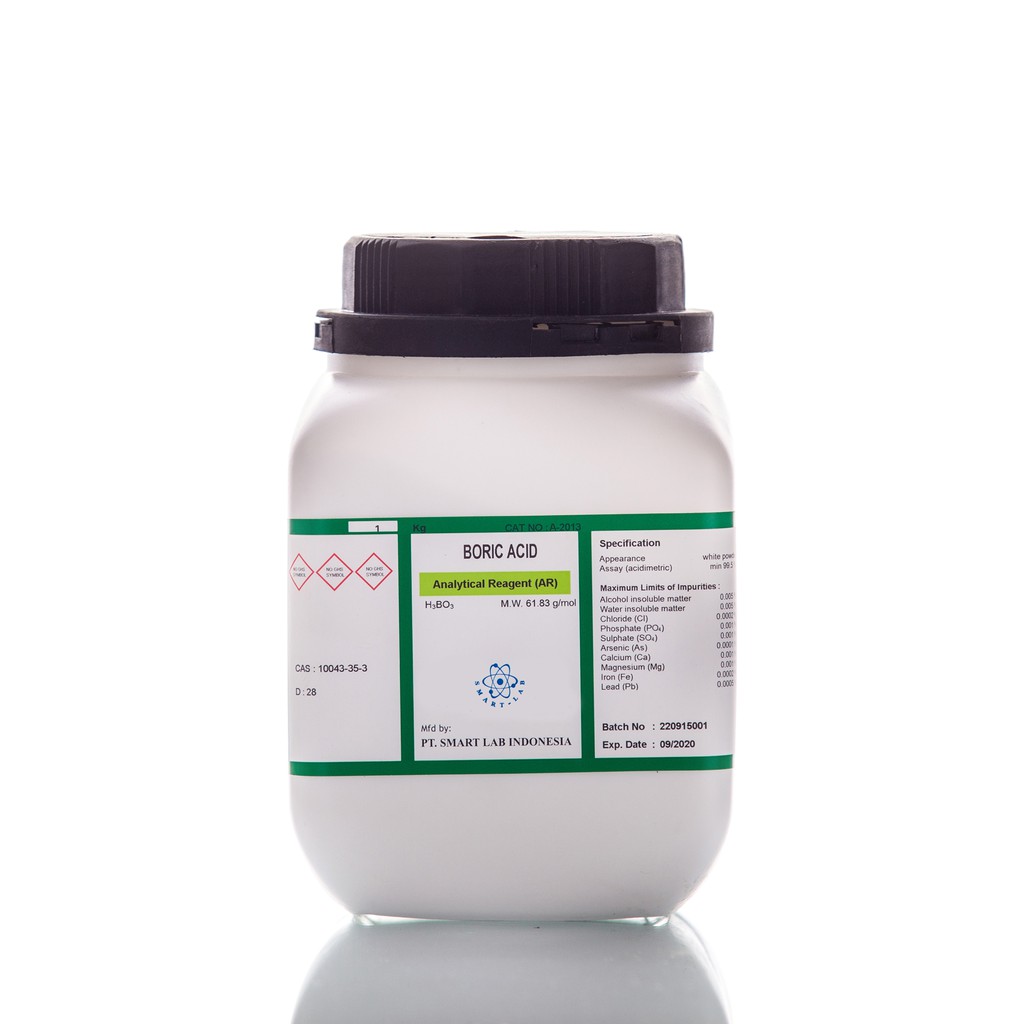 BORIC ACID 1KG SMART LAB BEST QUALITY