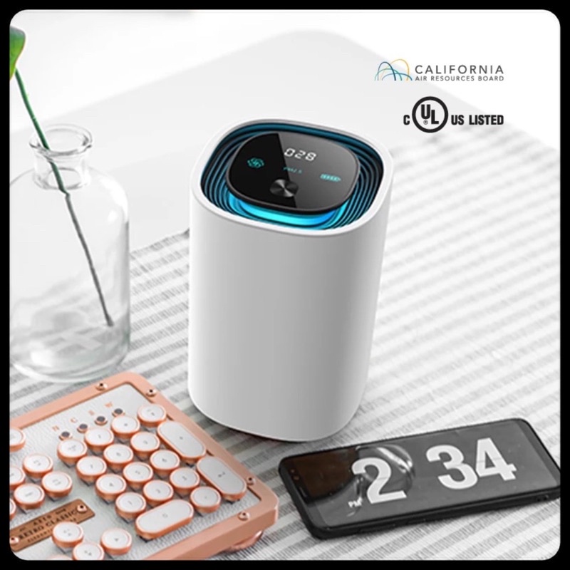 AIR PURIFIER PORTABLE UV INTELLIGENT NEGATIVE ION DIGITAL DISPLAY