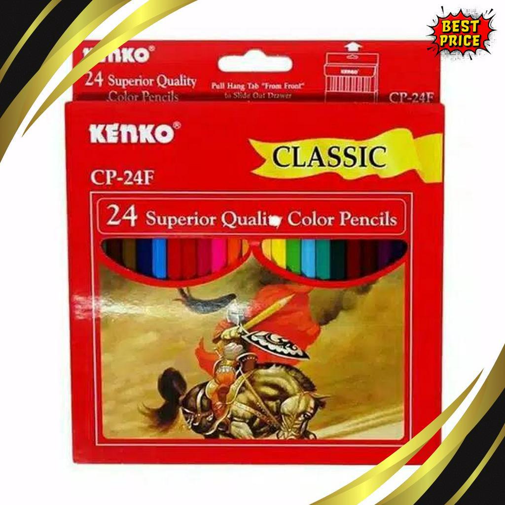 

TERMURAH Pensil Warna Superior 24 Warna Kenko CP24F